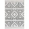 Nuloom Eilene Geometric Diamond Tasseled Area Rug 5ft x 8ft KKIO06A-508 - alternate 4